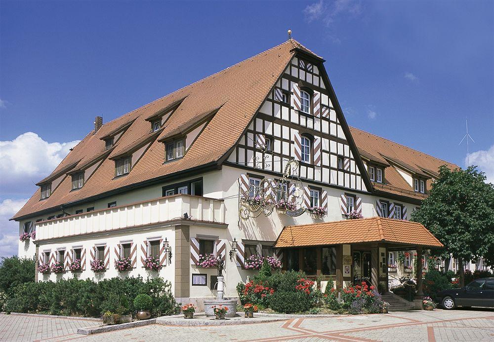 Hotel Brauereigasthof Landwehr-Braeu Reichelshofen Bagian luar foto